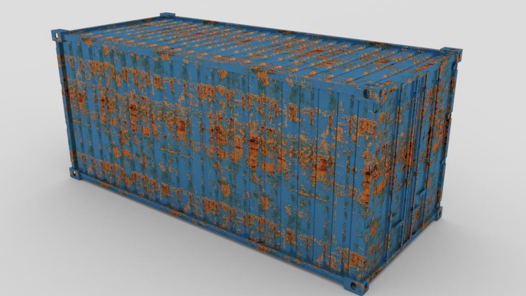 ISO Container for industrial scenes preview image 1